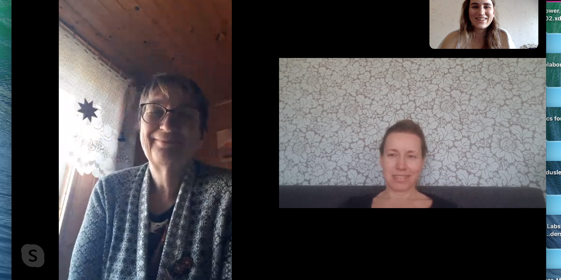 Kersti, Helle, Maarja Kohtumine õpetajate Kersti ja Hellega