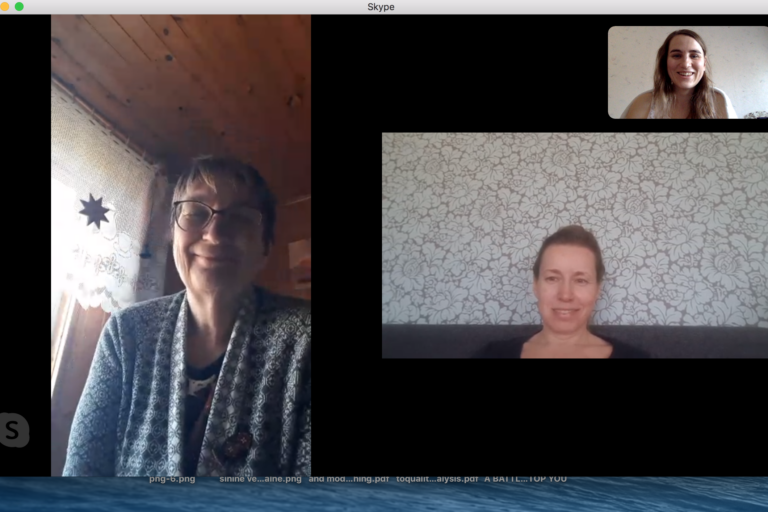 Kersti, Helle, Maarja Kohtumine õpetajate Kersti ja Hellega