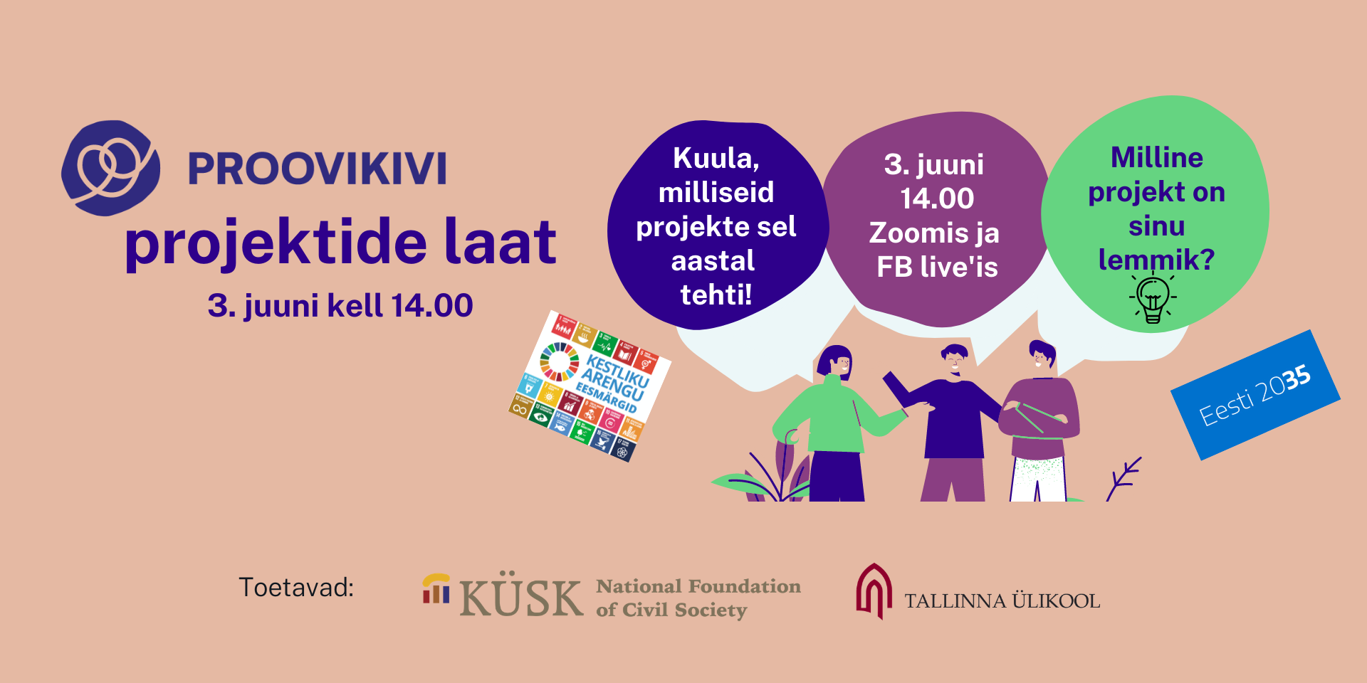 Proovikivi projektide laat 2021