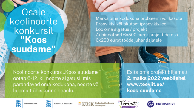 “Koos suudame” konkurss 2021-2022