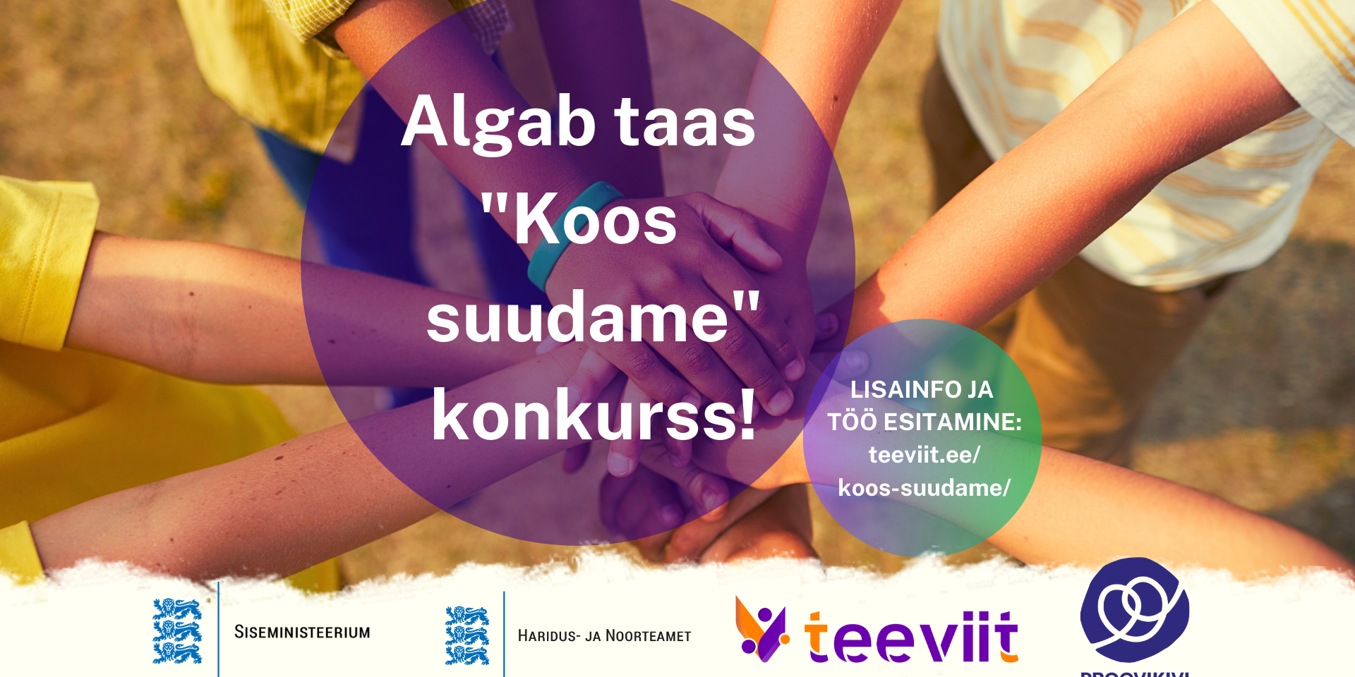 Algab taas Koos suudame konkurss! (1) Koos suudame päisepilt